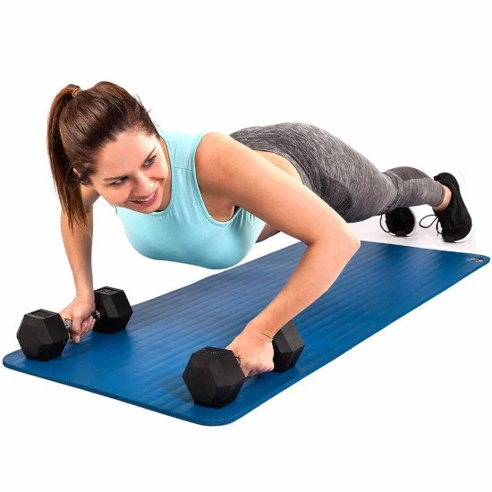 Gantera Hexagonala inSPORTline Hexsteel 5 kg