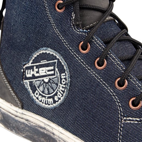 Incaltaminte moto W-TEC Denimo, Grafica - Denim Incaltaminte moto W-TEC Denimo, Grafica - Denim