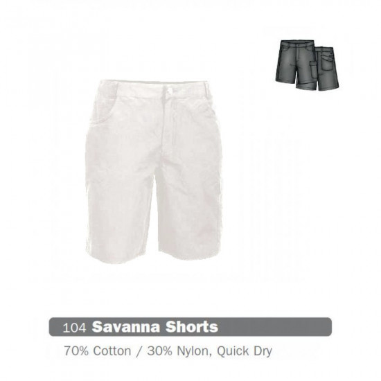 Pantaloni scurti femei HI-TEC Shorts Savanna, Alb