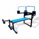 Aparat fitness outdoor multifunctional banca cu presa picioare