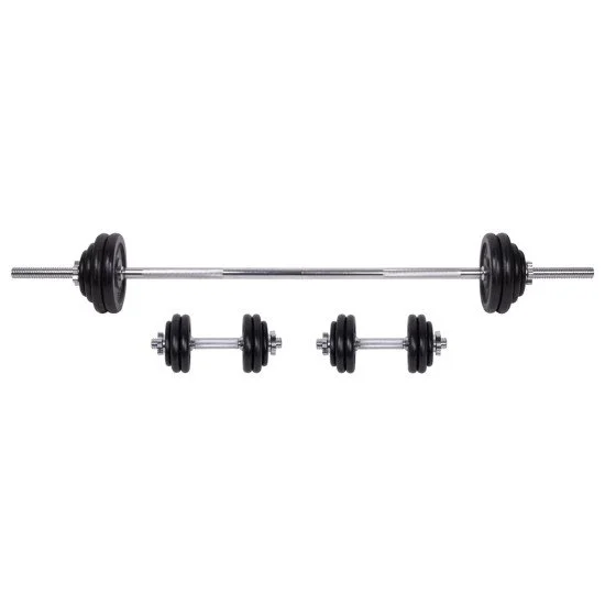 Gantere si haltera set 50kg inSPORTline