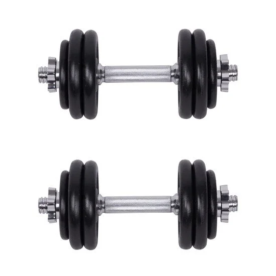 Gantere si haltera set 50kg inSPORTline