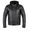 Geaca din piele pentru motociclete W-TEC Murayo II - Negru