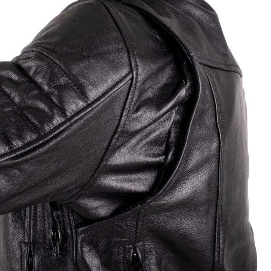 Geaca din piele pentru motociclete W-TEC Murayo II - Negru