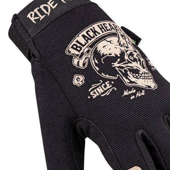 Manusi moto din piele W-TEC Black Heart Rioter, Negru Manusi moto din piele W-TEC Black Heart Rioter, Negru