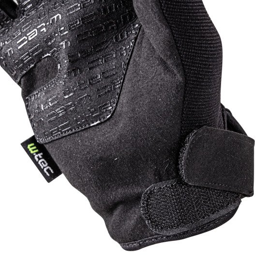 Manusi moto W-TEC Black Heart Web Skull, Negru