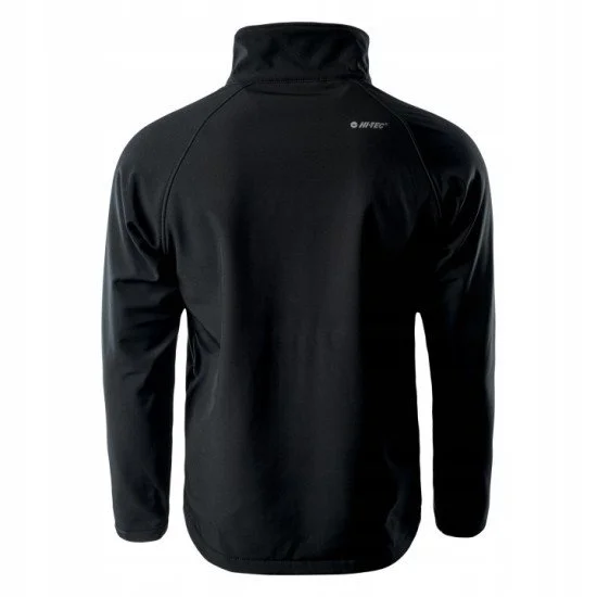 Geacă softshell HI-TEC Derai pentru bărbați - Negru