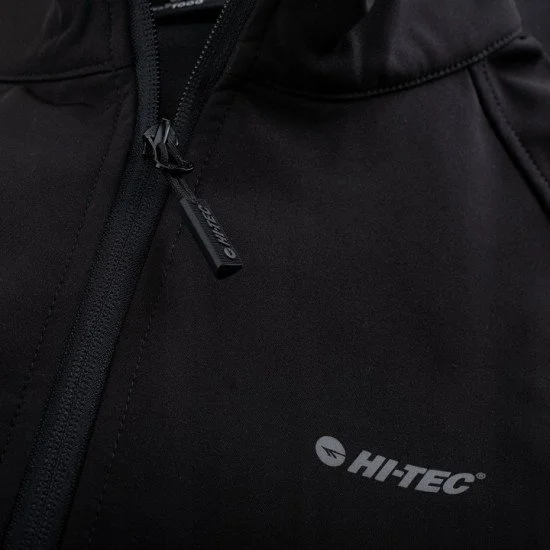 Geacă softshell HI-TEC Derai pentru bărbați - Negru