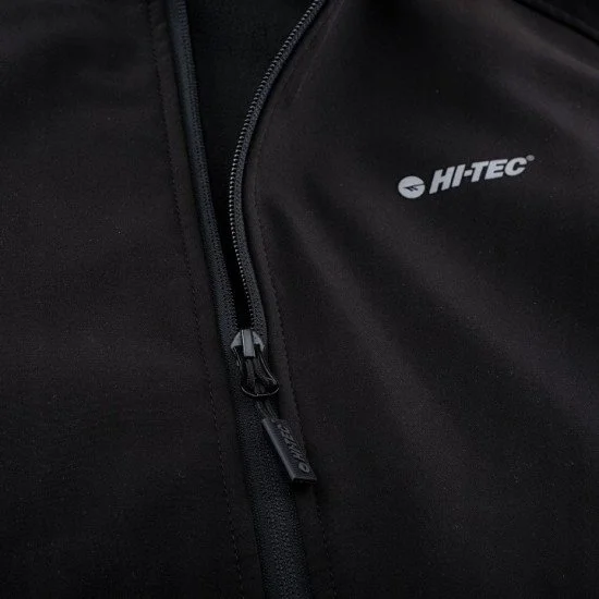 Geacă softshell HI-TEC Derai pentru bărbați - Negru
