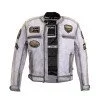 Geaca moto pentru barbati W-TEC Patriot - Alb