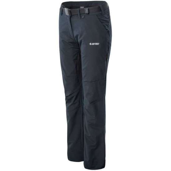 Pantaloni drumetie femei HI-TEC Lady Lupin - Negru - Alb