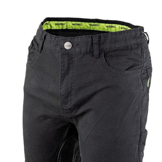 Pantaloni moto pentru barbati W-TEC Raggan, Negru