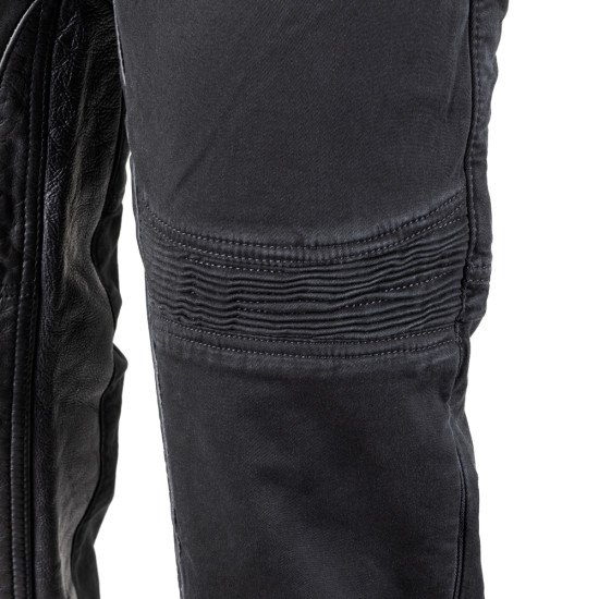 Pantaloni moto pentru barbati W-TEC Raggan, Negru