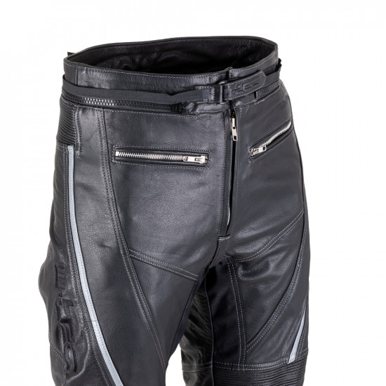 Pantaloni moto pentru barbati W-TEC Vilglen, Negru