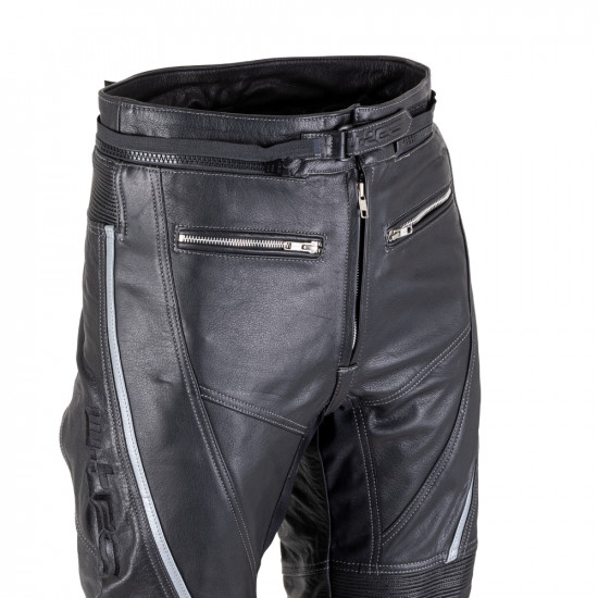 Pantaloni moto pentru barbati W-TEC Vilglen, Negru Pantaloni moto pentru barbati W-TEC Vilglen, Negru