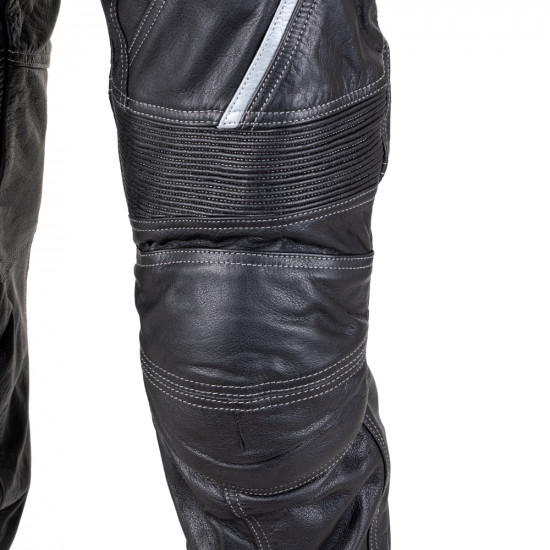 Pantaloni moto pentru barbati W-TEC Vilglen, Negru