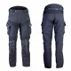 Pantaloni softshell moto pentru barbati W-TEC Erkalis GS-1729, Negru