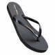 Papuci flip flop pentru femei AQUAWAVE Crystal, Negru