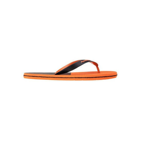 Papuci flip-flops pentru barbati AQUAWAVE Roboor, Negru/Portocaliu