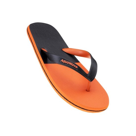 Papuci flip-flops pentru barbati AQUAWAVE Roboor, Negru/Portocaliu