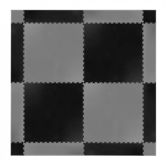 Piese laterale pentru podele modulare Simple, Negru