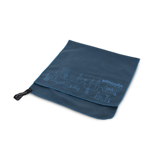Prosop de camping PINGUIN Micro Towel Map L