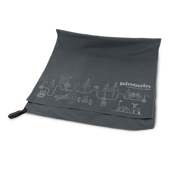 Prosop de camping PINGUIN Micro Towel Map L