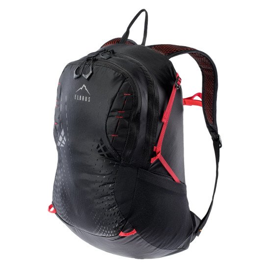 Rucsac pentru turism ELBRUS Lite 25 l, Negru/Rosu