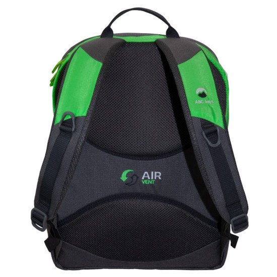Rucsac pentru scoala ТАSHЕV ABC Boys - Gri/Vede Rucsac pentru scoala ТАSHЕV ABC Boys - Gri/Vede