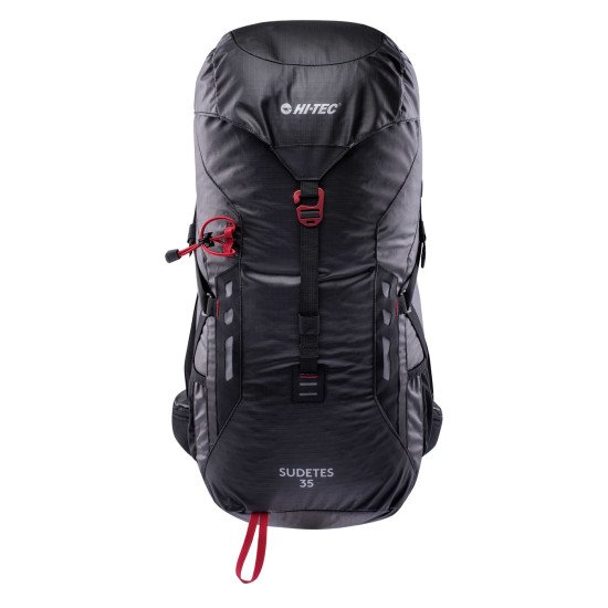 Rucsac pentru turism HI-TEC Sudetes 35 l, Negru/Gri