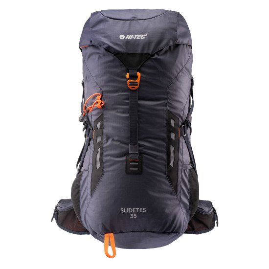 Rucsac pentru turism HI-TEC Sudetes 35 l, Negru/Gri