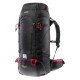 Rucsac pentru turism HI-TEC Rock 65 l, Negru/Rosu