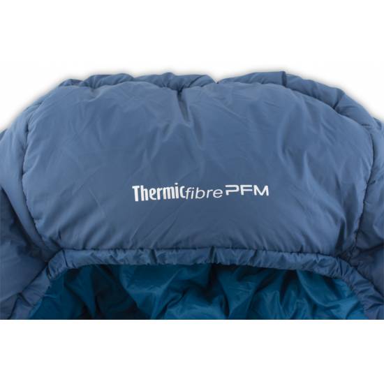 Sac de dormit de iarna PINGUIN Comfort PFM 195cm R - Albastru