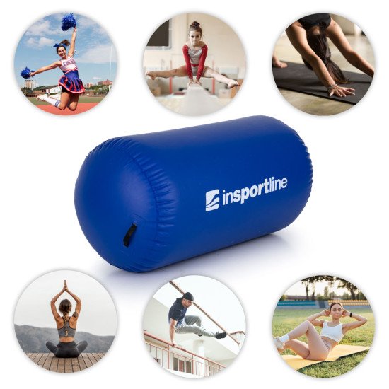 Saltea gonflabila pentru antrenament inSPORTline Airroll 120x60 cm Saltea gonflabila pentru antrenament inSPORTline Airroll 120x60 cm