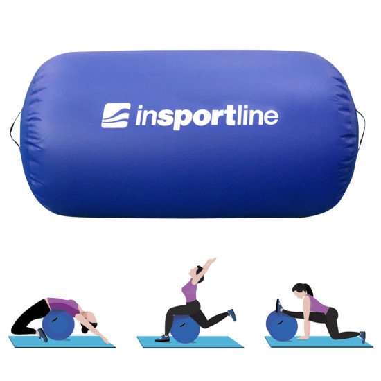 Saltea gonflabila pentru antrenament inSPORTline Airroll 120x60 cm