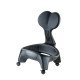 Scaun bila cu spatar inSPORTline EGG-Chair