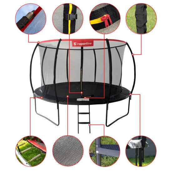 Set de trambulina inSPORTline Flea PRO 430 cm Set de trambulina inSPORTline Flea PRO 430 cm