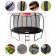 Set de trambulina inSPORTline Flea PRO 430 cm Set de trambulina inSPORTline Flea PRO 430 cm
