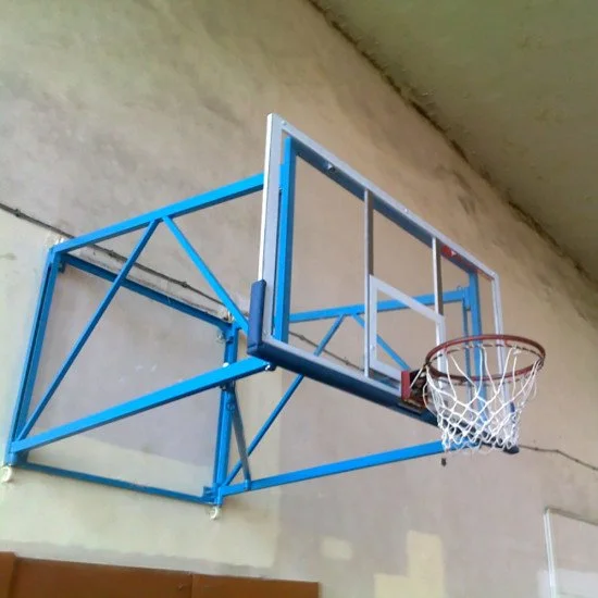 Foldable basketball stand for wall mounting Foldable basketball stand for wall mounting
