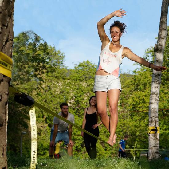 Slackline GIBBON Classic Line X13 Tree Pro Set, 15m Slackline GIBBON Classic Line X13 Tree Pro Set, 15m
