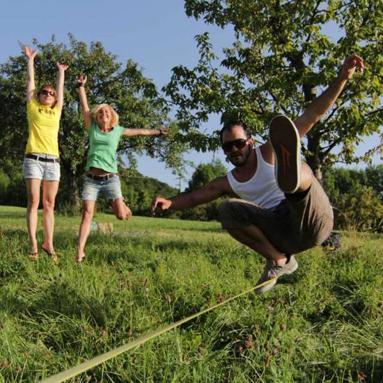 Slackline GIBBON Classic Line X13 Tree Pro Set, 15m Slackline GIBBON Classic Line X13 Tree Pro Set, 15m
