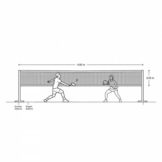 Fileu de badminton SPARTAN HOBBY