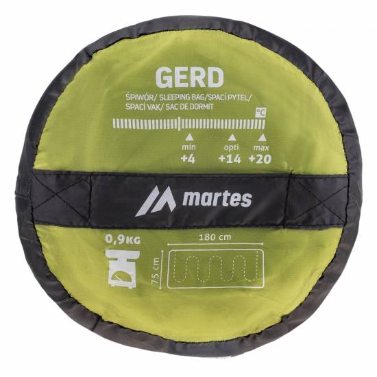 Sac de dormit MARTES Gerd, Verde Sac de dormit MARTES Gerd, Verde