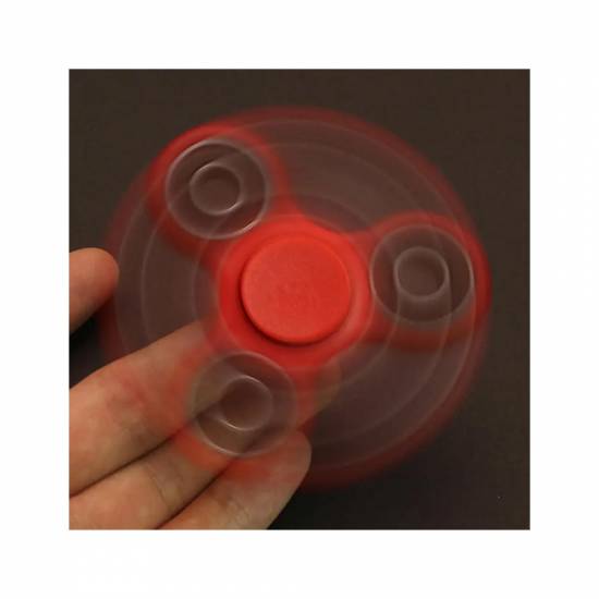Fidget Tri-Spinner, Rosu Fidget Tri-Spinner, Rosu