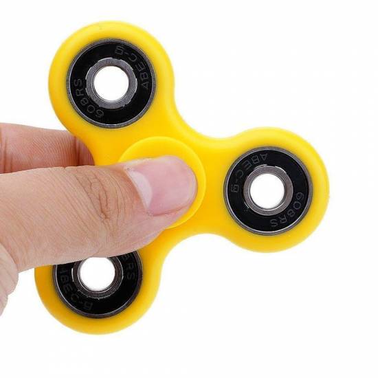 Fidget Tri-Spinner, Galben