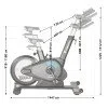 Bicicleta Spinning inSPORTline inCondi S800i Bicicleta Spinning inSPORTline inCondi S800i