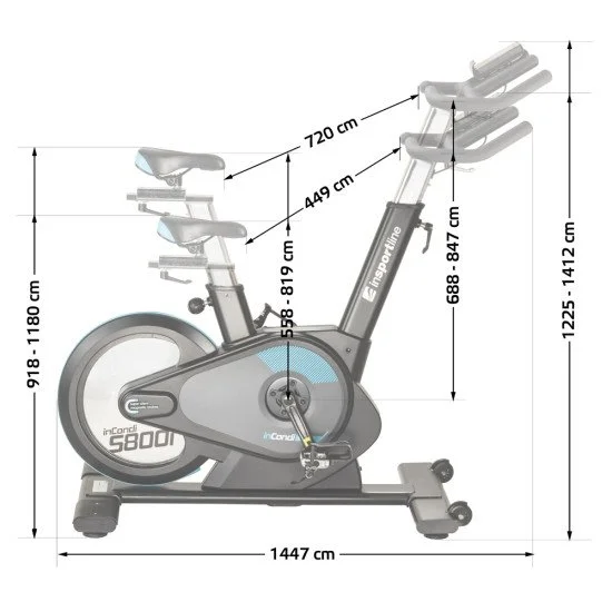 Bicicleta Spinning inSPORTline inCondi S800i Bicicleta Spinning inSPORTline inCondi S800i