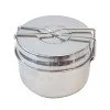 Vase de gatit din otel YATE Basic, 3 piese Vase de gatit din otel YATE Basic, 3 piese