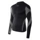 Bluza Termica pentru barbati HI-TEC Surmi, Negru/Gri Bluza Termica pentru barbati HI-TEC Surmi, Negru/Gri