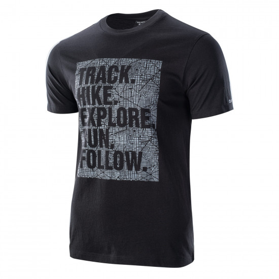 Tricou pentru barbati HI-TEC Thero, Negru Tricou pentru barbati HI-TEC Thero, Negru